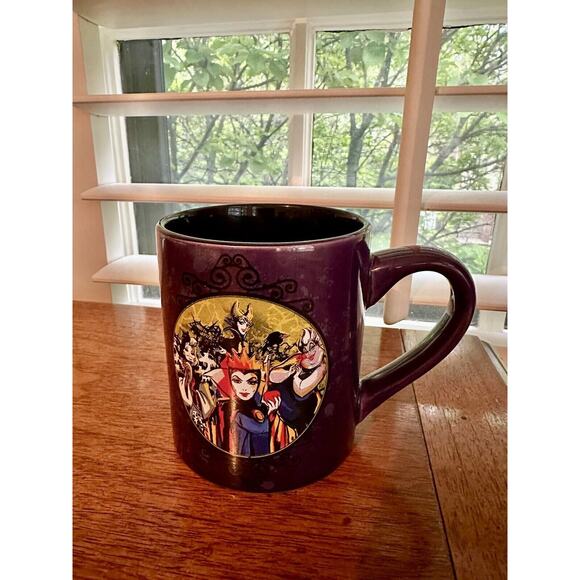 Disney's Female Villains Coffee Mug Evil Queen Ursula Maleficent Cruella 14 oz - Picture 1 of 4